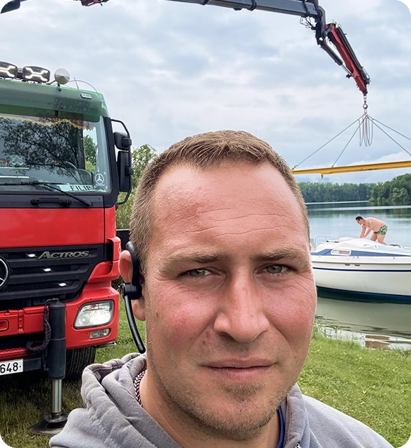 Filip z Autodopravy KOČÍ